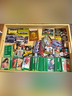 Lot of Vintage Racing Cards NASCAR 1993-1994, 1996 125 Cards